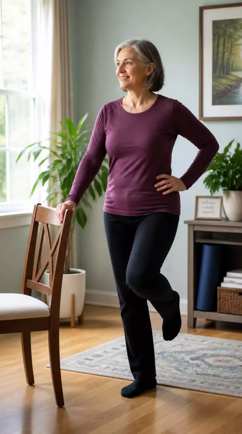 Beginner Over-50 Balance Exercise That Reduces Fall Risk Daily