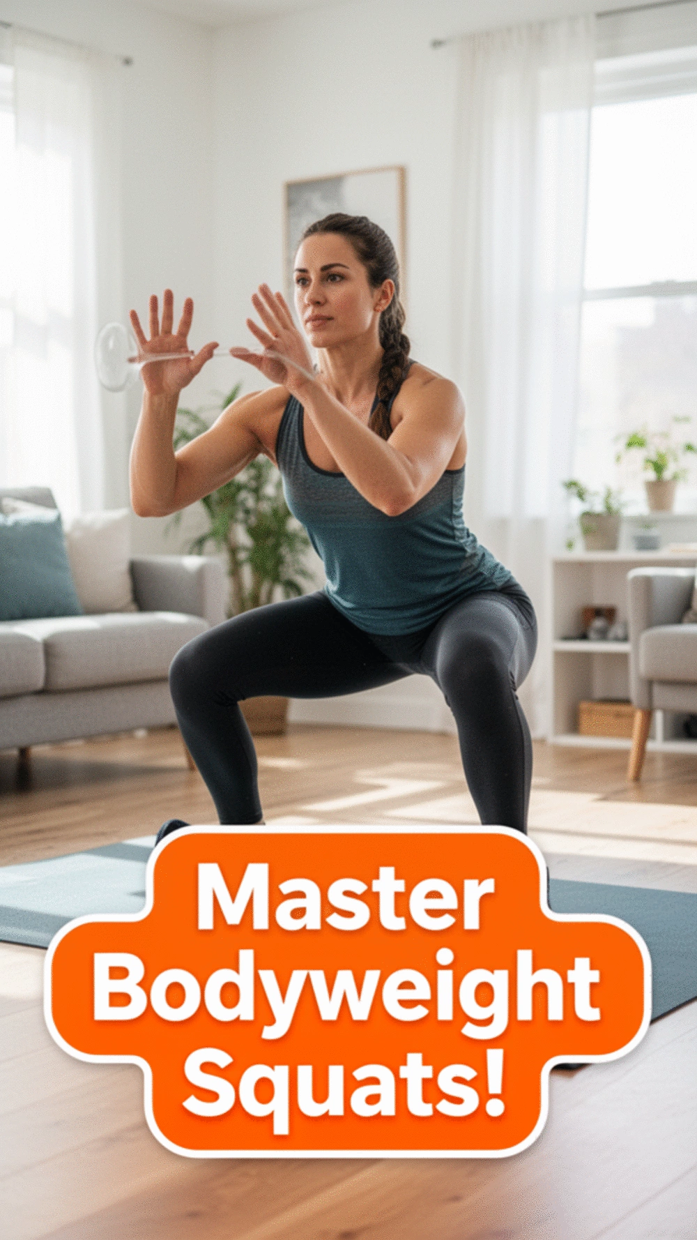 Strengthen Your Legs and Glutes with Bodyweight Squats