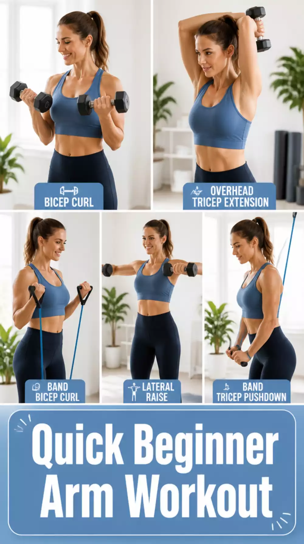 Beginner Arm Workout That Women Can Do in Under Fifteen Minutes