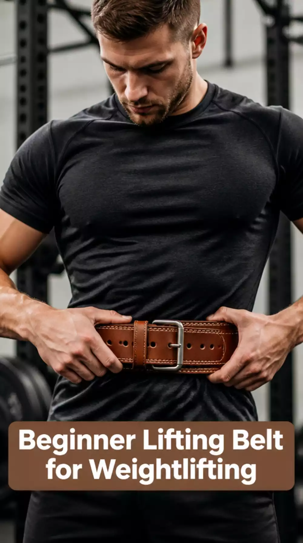 Beginner Men's Lifting Belt That Protects the Lower Back Under Load