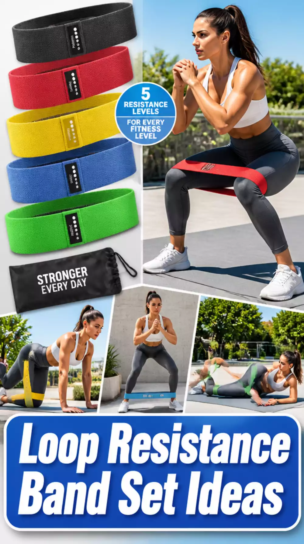 Loop Resistance Band Set for Beginners That Covers Every Muscle Group