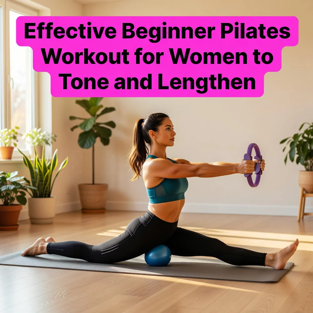 Effective Beginner Pilates Workout for Women to Tone and Lengthen