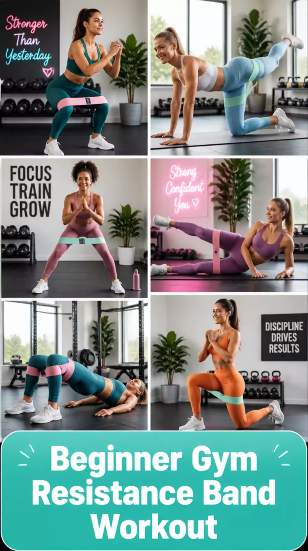 Beginner Gym Resistance Band Exercises That Are Easy to Learn