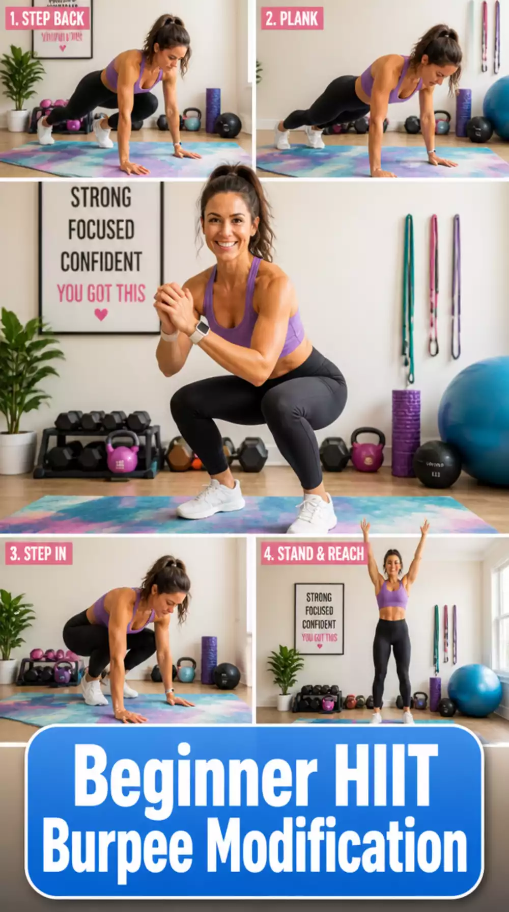 Beginner HIIT Burpee Modification That Keeps Intensity Without Injury