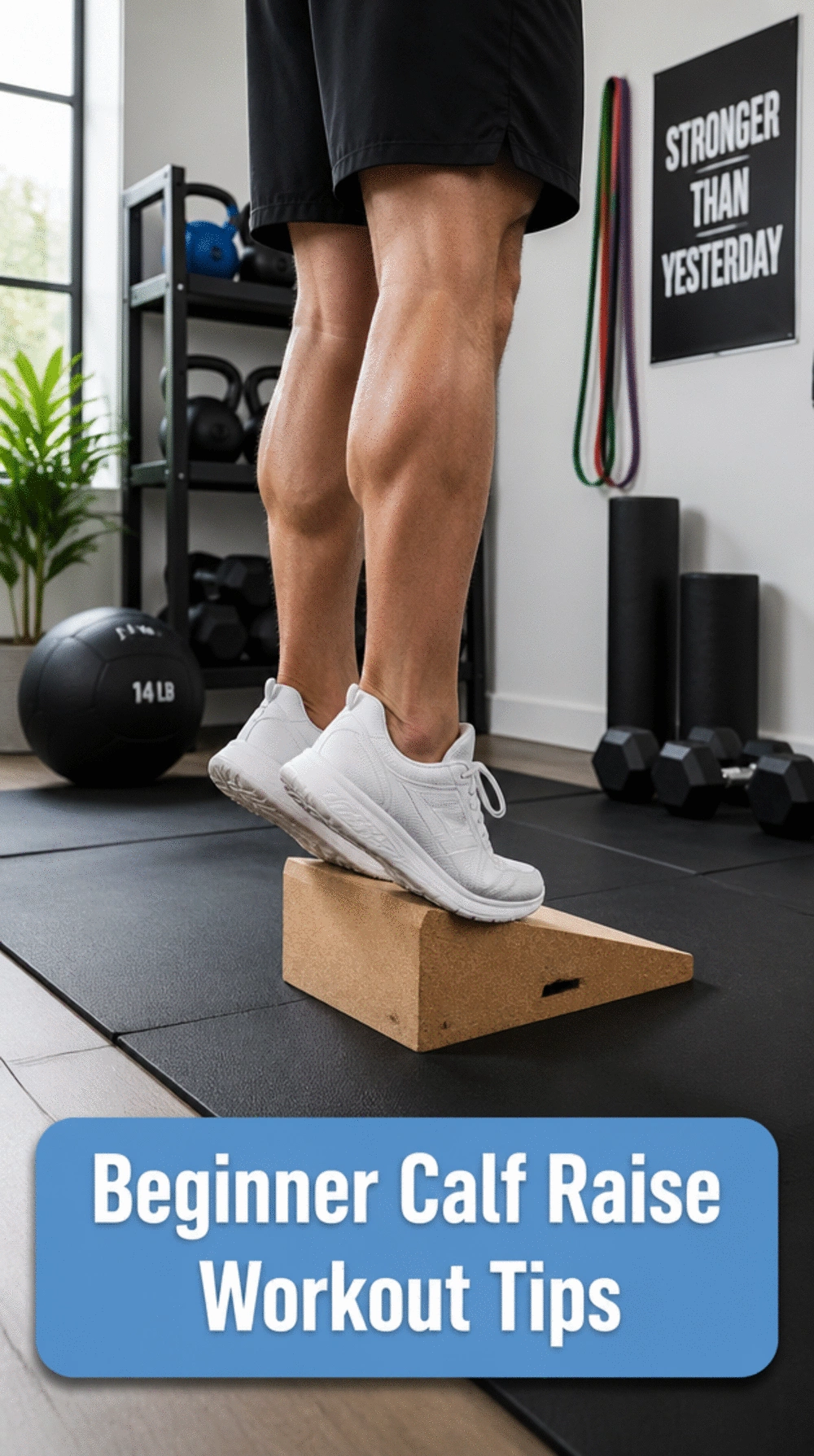 Beginner Calf Raise That Strengthens Lower Legs Without Any Equipment