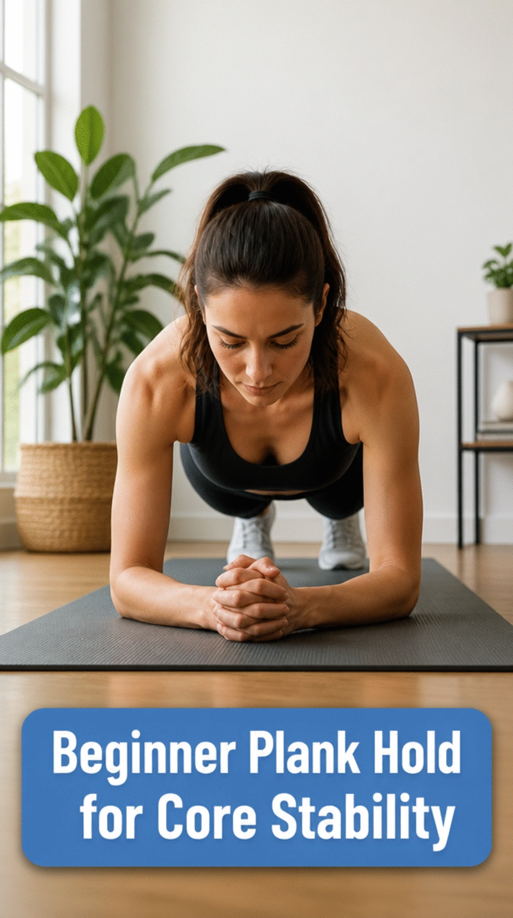 Beginner Plank Hold That Builds Core Stability from the Ground Up