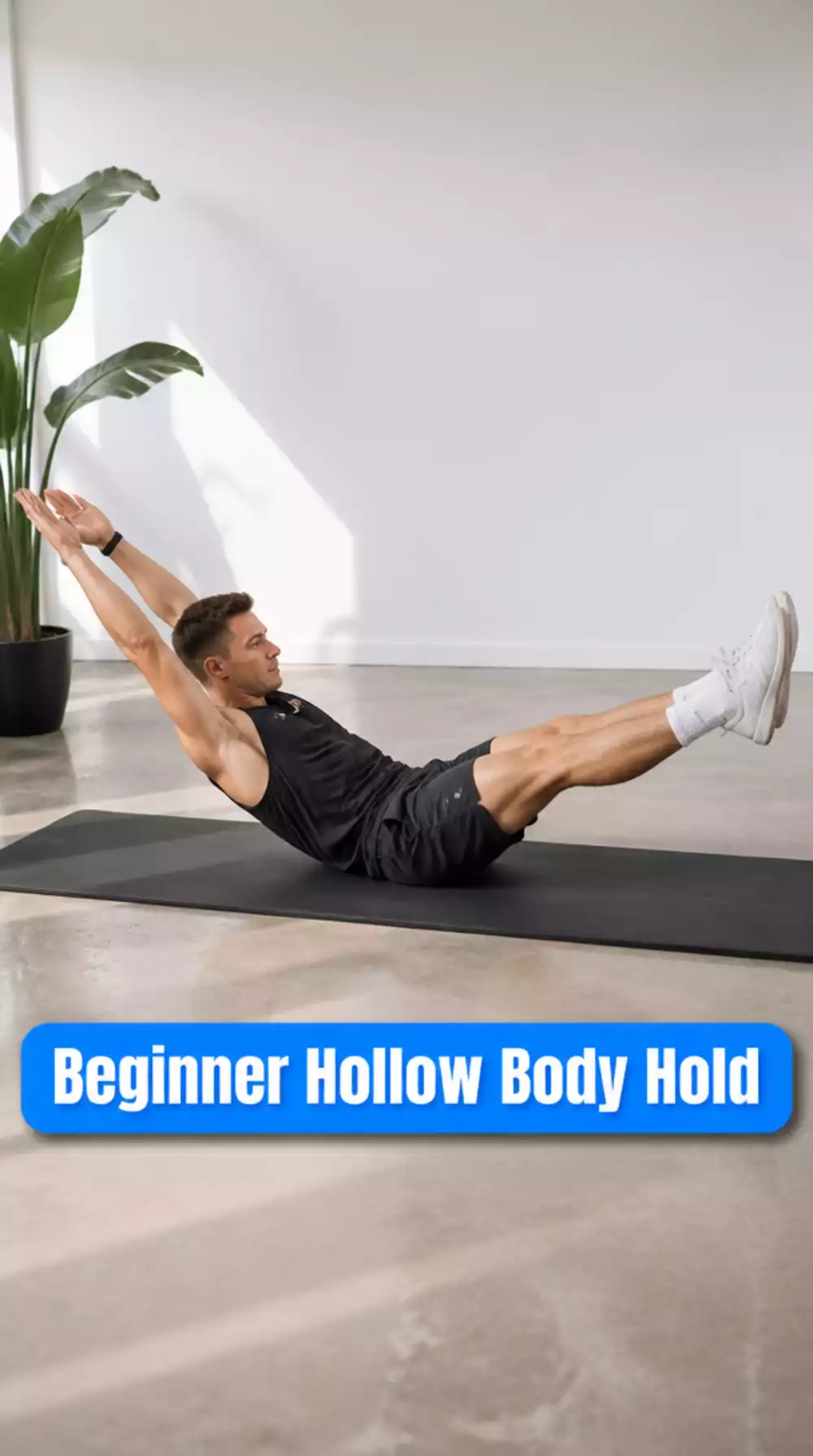 Beginner Hollow Body Hold That Builds Deep Core Strength from Scratch