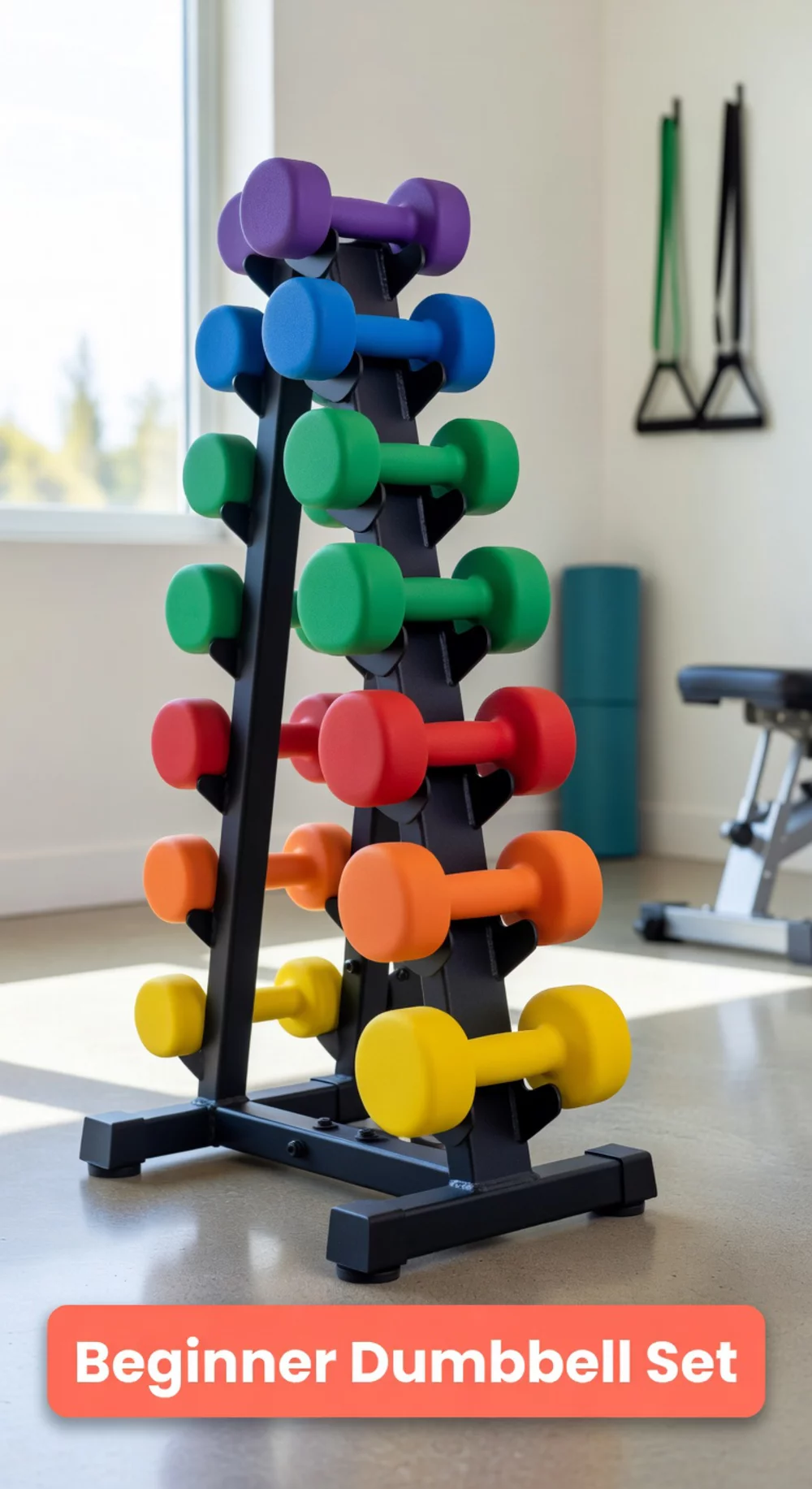 Beginner Fixed Dumbbell Set That Covers Every Starting Strength Exercise