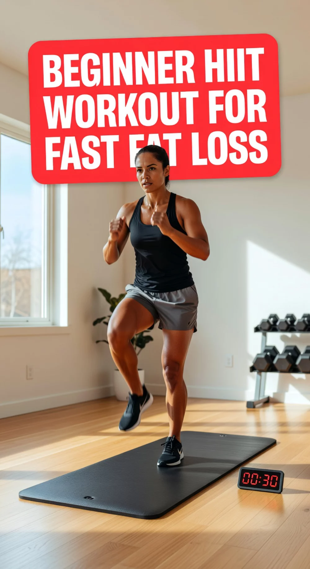 Beginner HIIT Workout for Fast Fat Loss