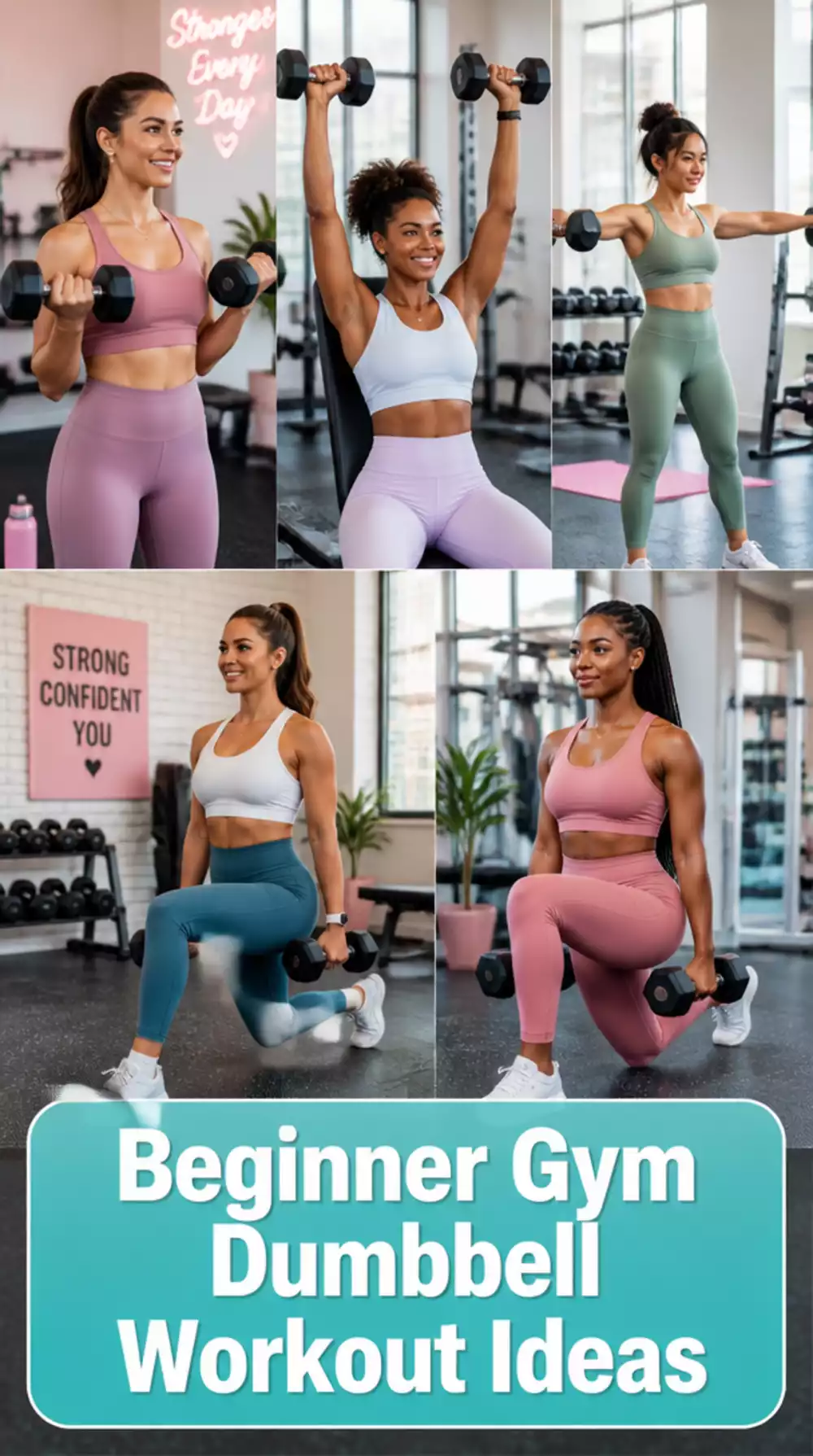 Beginner Gym Dumbbell Workout That Builds Confidence Quickly
