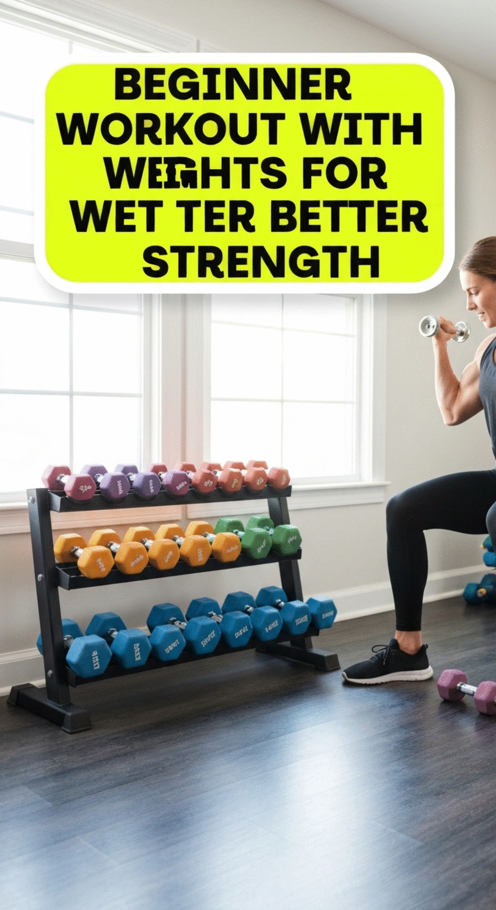 beginner workout with weights
