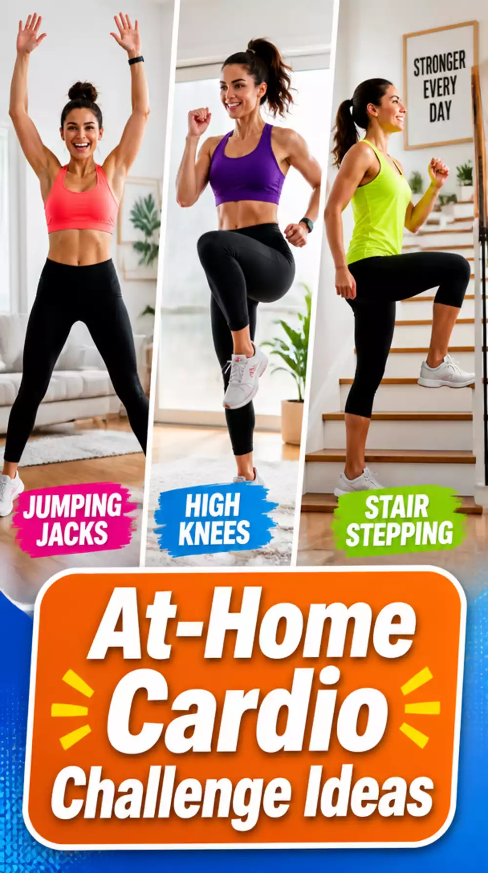 30-Day Beginner Cardio Challenge That Burns Fat Without a Gym Membership