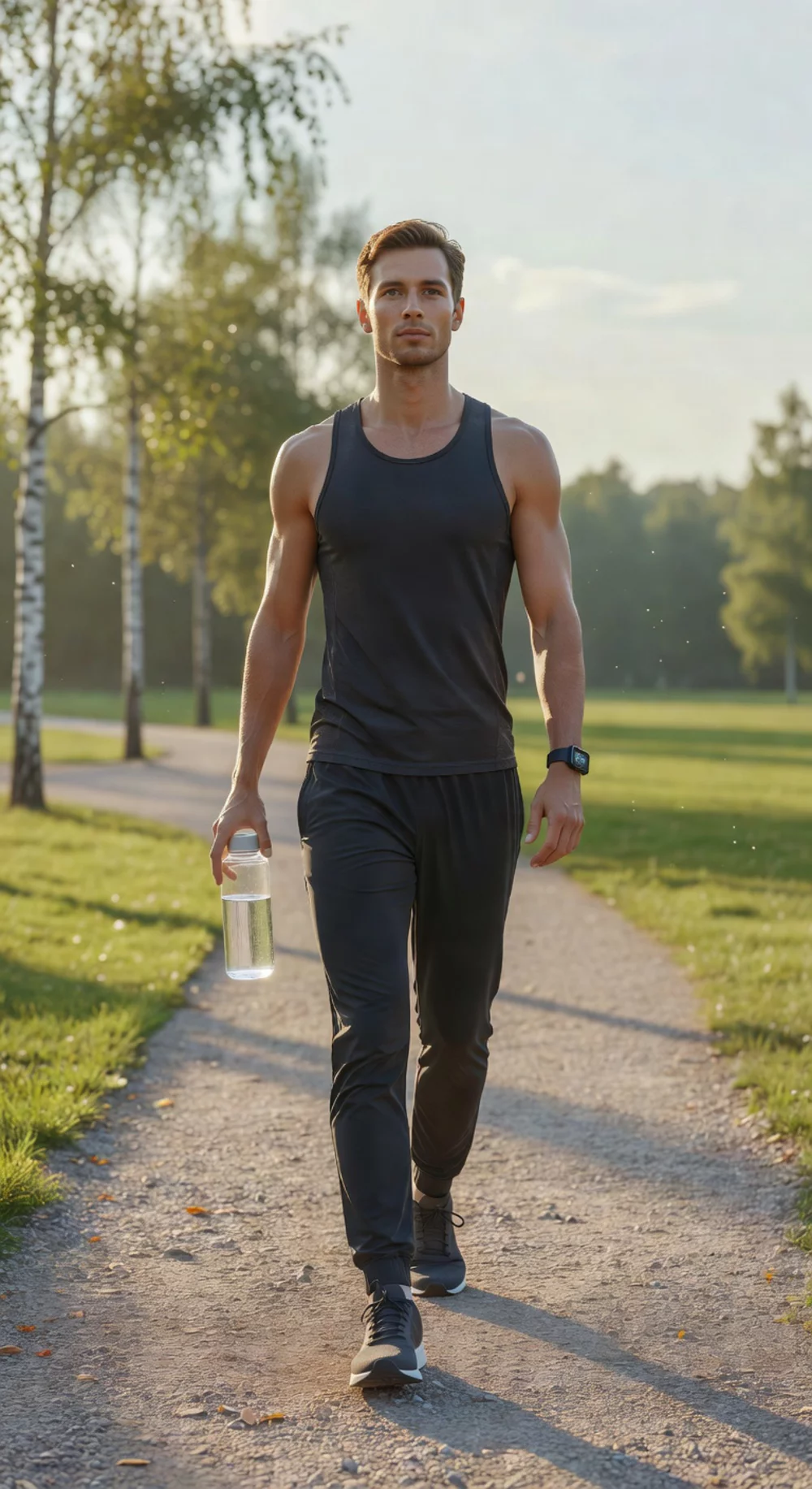 Beginner Cool-Down Walk That Brings Heart Rate Down After Intense Training