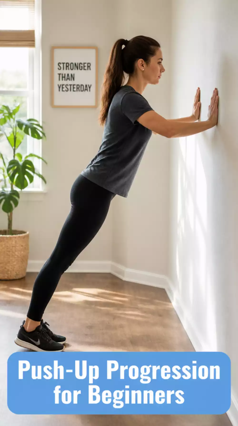 Home Push-Up Progression for Beginners Who Cannot Do One Yet
