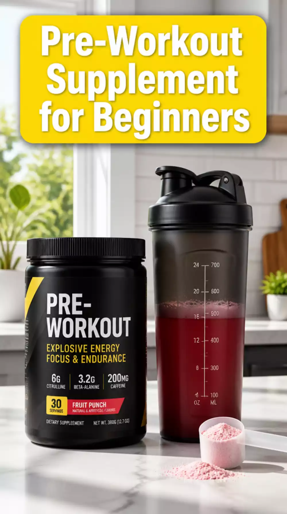 Pre-Workout Supplement for Beginners That Makes Every Gym Day Count