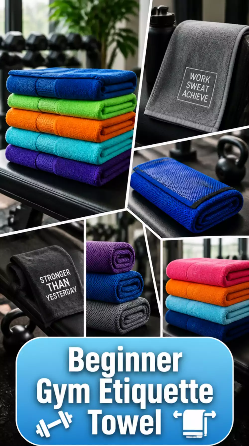Beginner Gym Towel That Follows Every Unwritten Gym Etiquette Rule