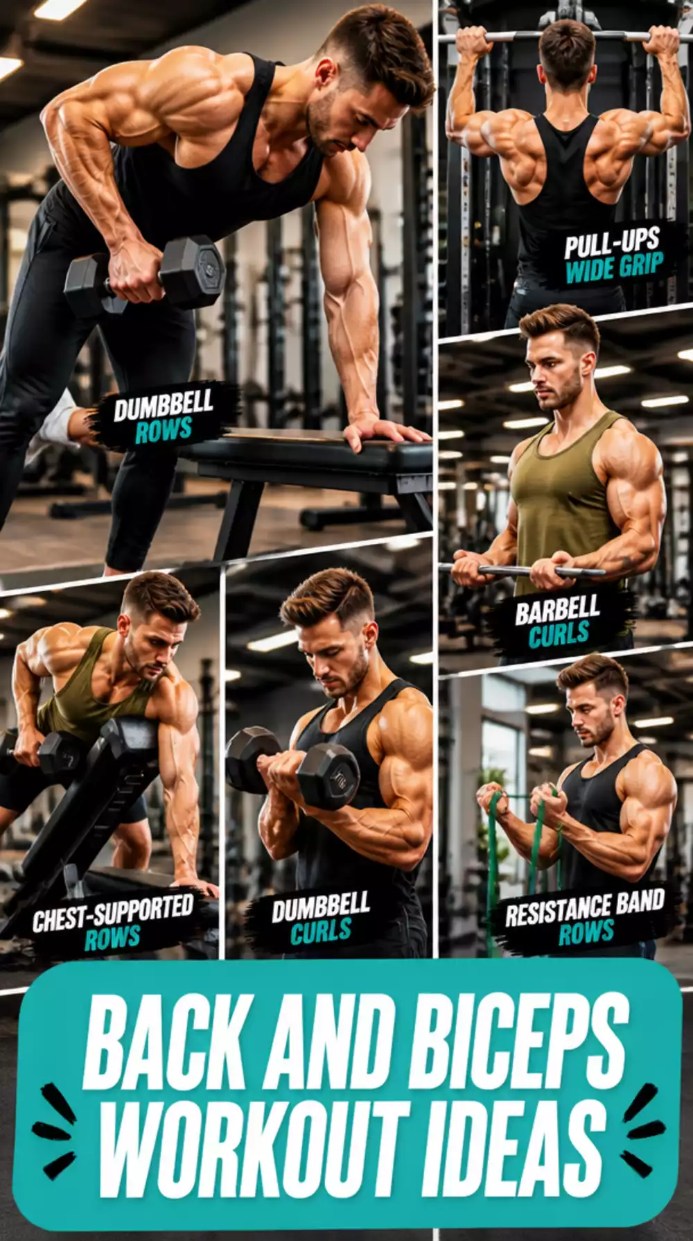 Beginner Pull Day Workout That Trains Back and Biceps Efficiently