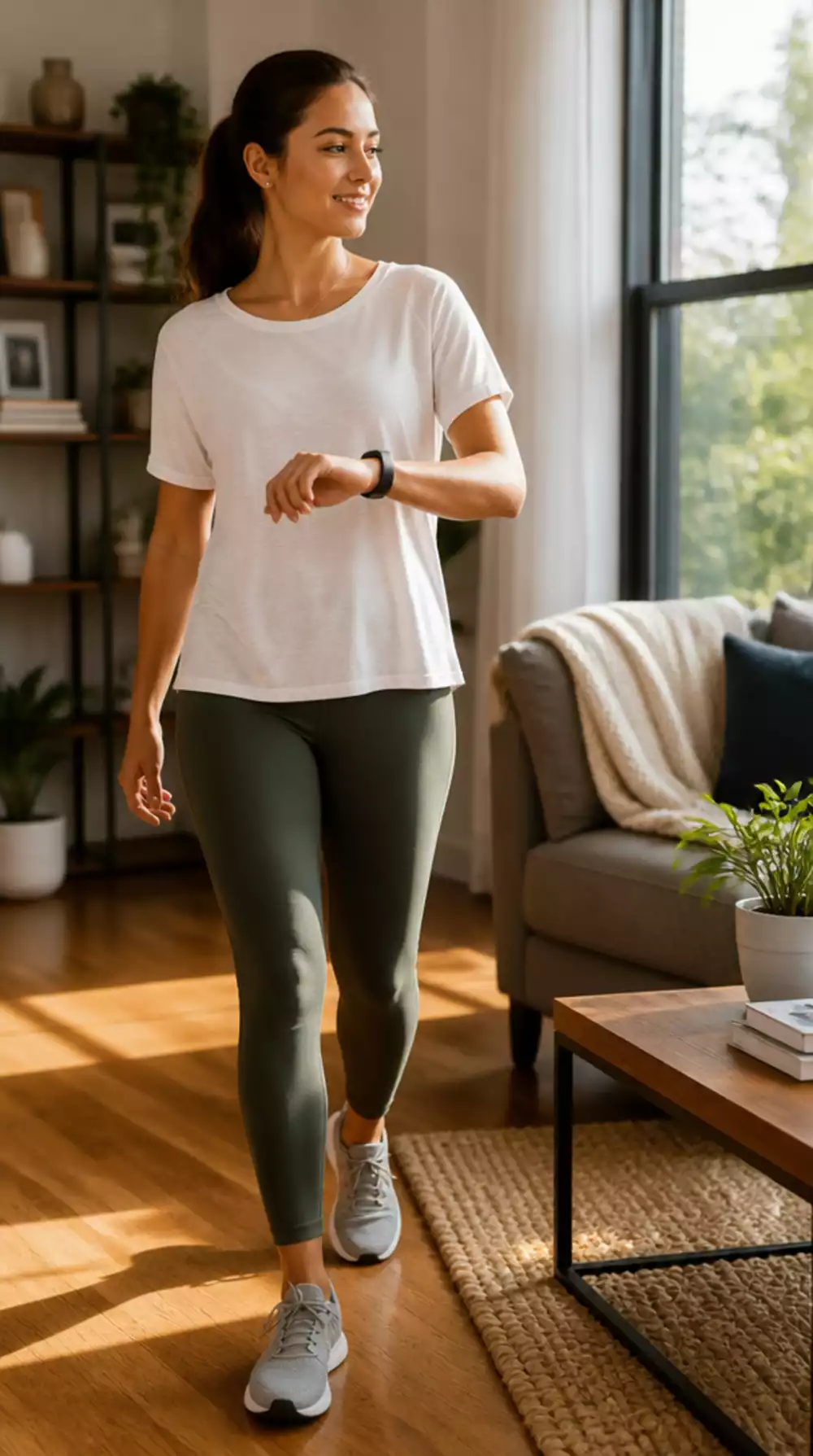 Beginner Indoor Walking Workout That Counts Toward Daily Step Goals
